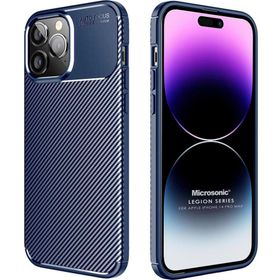 Microsonic Apple iPhone 14 Pro Max Legion Series Lacivert Cep Telefonu Kılıfı