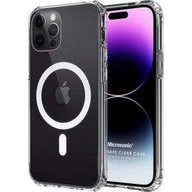 Microsonic Apple iPhone 14 Pro Max Magsafe Clear Soft Şeffaf Cep Telefonu Kılıfı