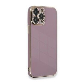 Microsonic Apple iPhone 14 Pro Max Olive Plated Lila Cep Telefonu Kılıfı