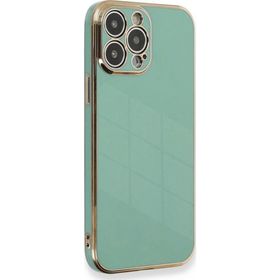 Microsonic Apple iPhone 14 Pro Max Olive Plated Yeşil Cep Telefonu Kılıfı