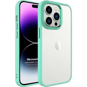 Microsonic Apple iPhone 14 Pro Max Shadow Planet Açık Yeşil Cep Telefonu Kılıfı