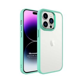 Microsonic Apple iPhone 14 Pro Max Shadow Planet Açık Yeşil Cep Telefonu Kılıfı