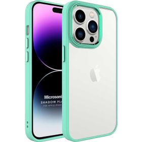 Microsonic Apple iPhone 14 Pro Max Shadow Planet Açık Yeşil Cep Telefonu Kılıfı
