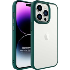Microsonic Apple iPhone 14 Pro Max Shadow Planet Koyu Yeşil Cep Telefonu Kılıfı
