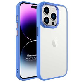 Microsonic Apple iPhone 14 Pro Max Shadow Planet Mavi Cep Telefonu Kılıfı