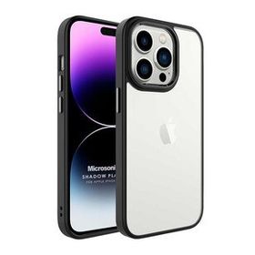 Microsonic Apple iPhone 14 Pro Max Shadow Planet Siyah Cep Telefonu Kılıfı