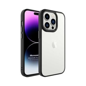 Microsonic Apple iPhone 14 Pro Max Shadow Planet Siyah Cep Telefonu Kılıfı