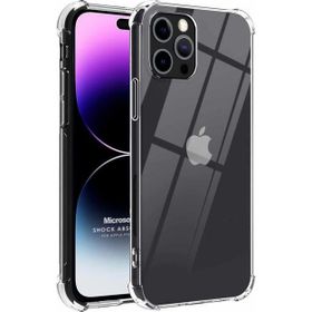 Microsonic Apple iPhone 14 Pro Max Shock Absorbing Şeffaf Cep Telefonu Kılıfı