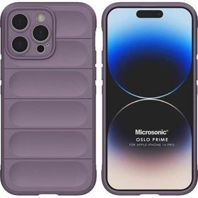 Microsonic Apple iPhone 14 Pro Oslo Prime Lila Cep Telefonu Kılıfı