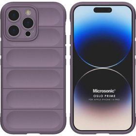 Microsonic Apple iPhone 14 Pro Oslo Prime Lila Cep Telefonu Kılıfı