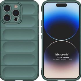 Microsonic Apple iPhone 14 Pro Oslo Prime Yeşil Cep Telefonu Kılıfı