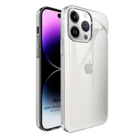 Microsonic Apple iPhone 14 Pro Sararma Önleyici Kristal Şeffaf Cep Telefonu Kılıfı
