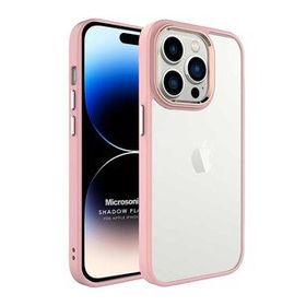 Microsonic Apple iPhone 14 Pro Shadow Planet Açık Pembe Cep Telefonu Kılıfı