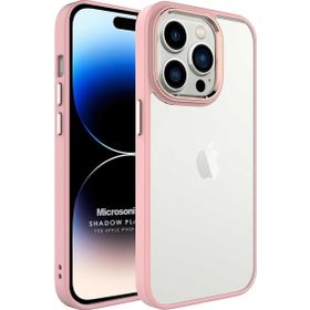 Microsonic Apple iPhone 14 Pro Shadow Planet Açık Pembe Cep Telefonu Kılıfı