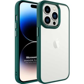 Microsonic Apple iPhone 14 Pro Shadow Planet Koyu Yeşil Cep Telefonu Kılıfı