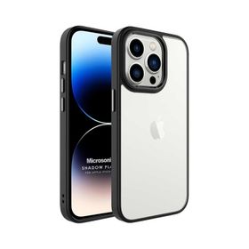 Microsonic Apple iPhone 14 Pro Shadow Planet Siyah Cep Telefonu Kılıfı