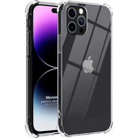 Microsonic Apple iPhone 14 Pro Shock Absorbing Şeffaf Cep Telefonu Kılıfı