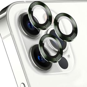 Microsonic Apple iPhone 14 Pro Tekli Koyu Yeşil Kamera Lens Koruma Camı