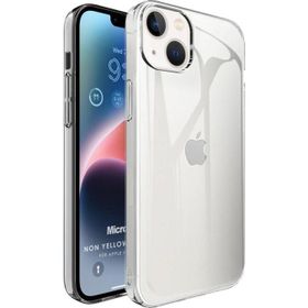 Microsonic Apple iPhone 14 Sararma Önleyici Kristal Şeffaf Cep Telefonu Kılıfı