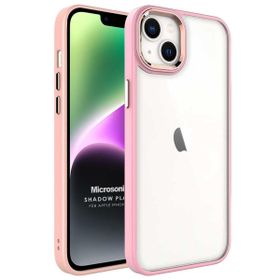 Microsonic Apple iPhone 14 Shadow Planet Açık Pembe Cep Telefonu Kılıfı