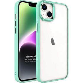 Microsonic Apple iPhone 14 Shadow Planet Açık Yeşil Cep Telefonu Kılıfı