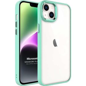 Microsonic Apple iPhone 14 Shadow Planet Açık Yeşil Cep Telefonu Kılıfı