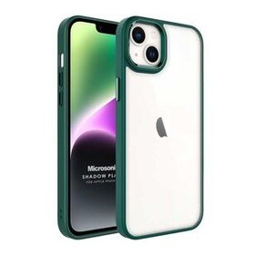 Microsonic Apple iPhone 14 Shadow Planet Koyu Yeşil Cep Telefonu Kılıfı