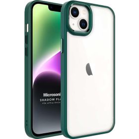 Microsonic Apple iPhone 14 Shadow Planet Koyu Yeşil Cep Telefonu Kılıfı
