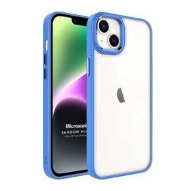 Microsonic Apple iPhone 14 Shadow Planet Mavi Cep Telefonu Kılıfı