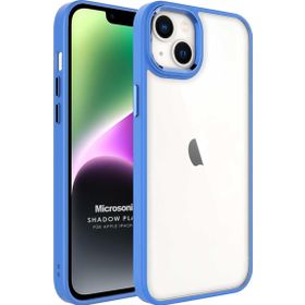 Microsonic Apple iPhone 14 Shadow Planet Mavi Cep Telefonu Kılıfı
