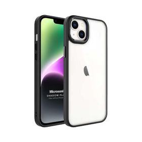 Microsonic Apple iPhone 14 Shadow Planet Siyah Cep Telefonu Kılıfı