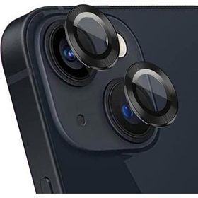Microsonic Apple iPhone 14 Tekli Siyah Kamera Lens Koruma Camı