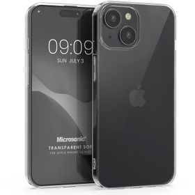 Microsonic Apple iPhone 15 Plus Transparent Soft Cep Telefonu Kılıfı
