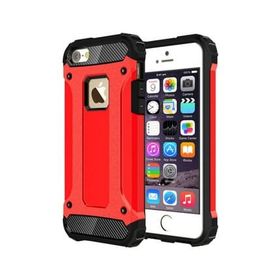 Microsonic Apple iPhone 5 Rugged Armor Kırmızı Kılıf