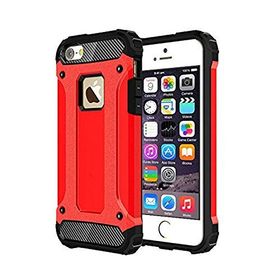 Microsonic Apple iPhone 5 Rugged Armor Kırmızı Kılıf