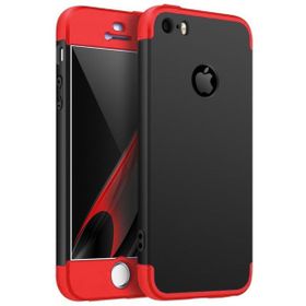 Microsonic Apple iPhone 5/5s Gold Double Dip 360 Protective Kılıf