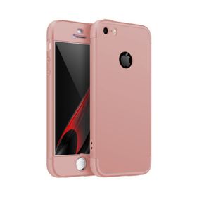Microsonic Apple iPhone 5/5s Rose Gold Double Dip 360 Protective Kılıf