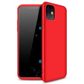 Microsonic Apple iPhone 6 Double Dip 360 Protective Kırmızı Kılıf
