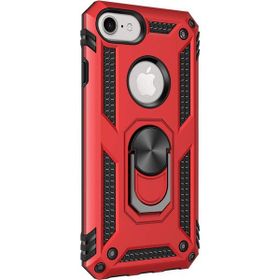Microsonic Apple iPhone 6 Military Ring Holder Kırmızı Kılıf