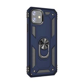 Microsonic Apple iPhone 6 Military Ring Holder Lacivert Kılıf