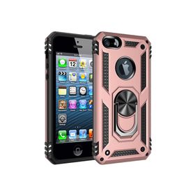 Microsonic Apple iPhone 6 Military Ring Holder Rose Gold Kılıf