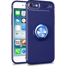 Microsonic Apple iPhone 6 Plus Kickstand Ring Holder Kırmızı Cep Telefonu Kılıfı