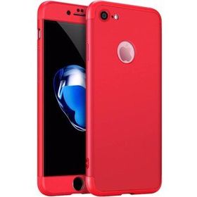 Microsonic Apple iPhone 6s Double Dip 360 Protective Kırmızı Kılıf