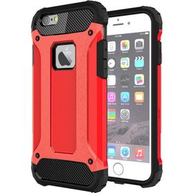 Microsonic Apple iPhone 6S Rugged Armor Kırmızı Kılıf