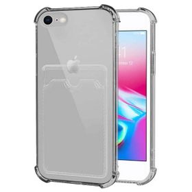 Microsonic Apple iPhone 7 Card Slot Shock Siyah Cep Telefonu Kılıfı