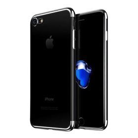 Microsonic Apple iPhone 7 - iPhone 8 Karbon Desenli Gümüş Kılıf