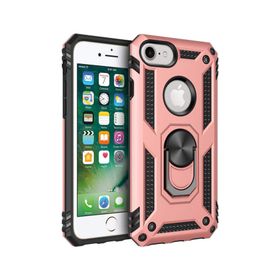 Microsonic Apple iPhone 7 Military Ring Holder Rose Gold Kılıf
