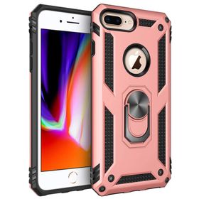 Microsonic Apple iPhone 7 Military Ring Holder Rose Gold Kılıf