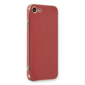 Microsonic Apple iPhone 7 Olive Plated Kırmızı Cep Telefonu Kılıfı