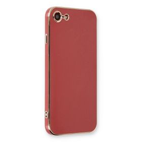 Microsonic Apple iPhone 7 Olive Plated Kırmızı Cep Telefonu Kılıfı